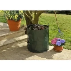 Trädgårdsväska - 270 liter - Återanvändbar och solid - Grön