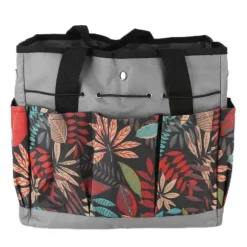 Trädgårdsväska 600D Oxford-tyg Flera fickor Lätt och hållbar förvaringsväska för trädgårdsredskap