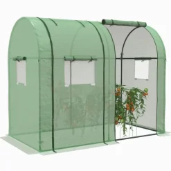 Trädgårdsväxthus, Vattentätt, Mått 185x94x150 cm
