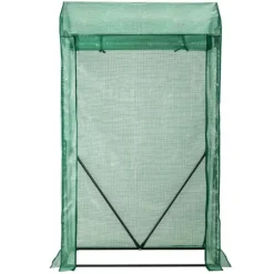 Trädgårdsväxthus, 100x50x170 cm, Grön