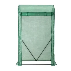 Trädgårdsväxthus, 100x50x170 cm, Grön