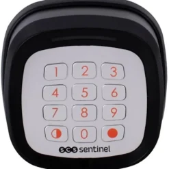 Trådlös kodknappsats - SCS SENTINEL - CodeGate - För grind eller garageport - Räckvidd 50m - Batterier ingår ej