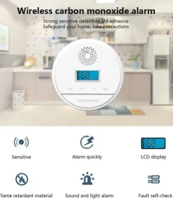 Trådlös kolmonoxiddetektor