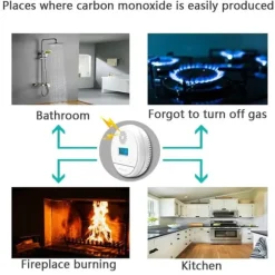 Trådlös kolmonoxiddetektor
