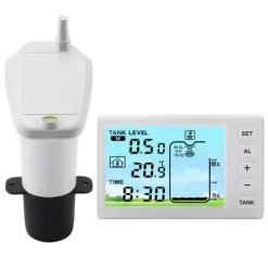 Trådlös vattensensor med larm - mäter vattennivå