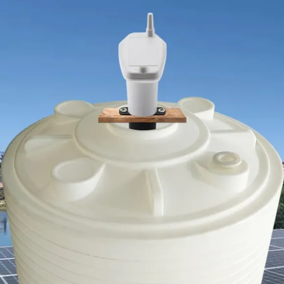 Trådlös vattensensor med larm - mäter vattennivå