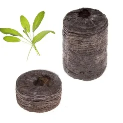 TREGREN Sage kapselsats för grönsaksträdgård inomhus. 2 torvkapslar och salviafrön.