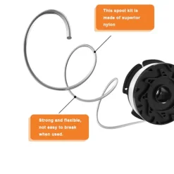 Trimmerspolar Black & Decker GL4525, GL5028, GLC1423L, GLC1825L grästrimmer