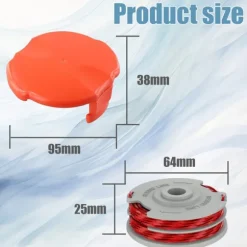 Trimmerspole Flymo Contour 500 XT, Power Contour 600HD, Power Trim grästrimmer