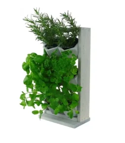 Trälådor för vertikal odling RD-8/2x3 - Grå