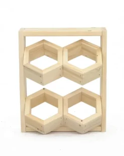 Trälådor vertikala RD-8/2x2 - Natur