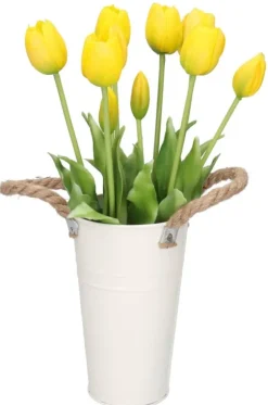 TULPANBUKETT MED TULPANER GUMMIBELAGDA GUMMISILIKONLIKT LIV