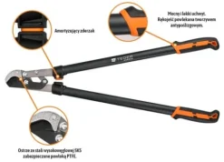 Tvåhands städbeskärare med redskap / TEGER