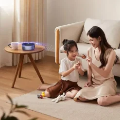 Ultraljudsavvisande för möss 2000 mAh 3 lägen Säkert material Multifunktionellt avvisande för myggor för hemmet