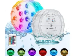 Undervattenslampa / LED Poolbelysning - RGB