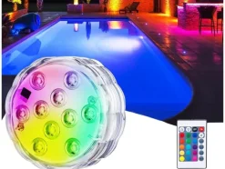 Undervattenslampa / LED Poolbelysning - RGB