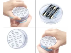 Undervattenslampa / LED Poolbelysning - RGB