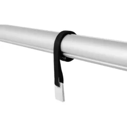 Uniprodo - Upprullning poolskydd - 4,2 till 5,2 m - kan rullas - rostfritt stål - inkl. 8 band