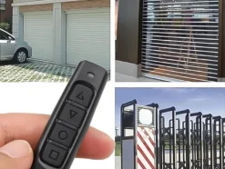 Universal Fjärrkontroll 433,92 MHz - Fast kod - Garageport