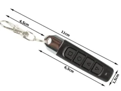 Universal Fjärrkontroll 433,92 MHz - Fast kod - Garageport