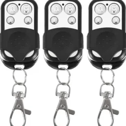 Universell fjärrkontroll - 3-pack - 433 MHz - 4 knappar - Signalduplicator