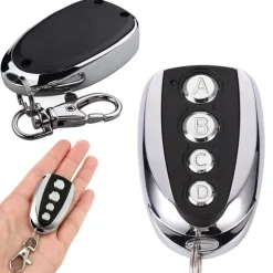 Universell Fjärrkontroll för Port och Grind 433,92 MHz 4-Kanals Fast Kod