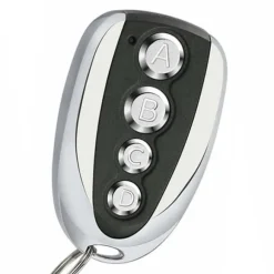 Universell Fjärrkontroll för Port och Grind 433,92 MHz 4-Kanals Fast Kod