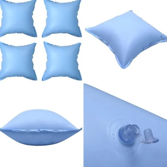 Uppblåsbara vinterkuddar för poolskydd 4 st PVC - Poolkudde - Poolkuddar - Home & Living