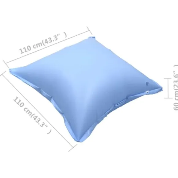 Uppblåsbara vinterkuddar för poolskydd 4 st PVC - Poolkudde - Poolkuddar - Home & Living