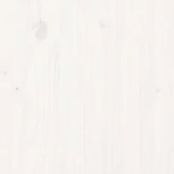 Upphöjd odlingslåda på ben - Massiv furu | Storlek: 121x50x57 cm | Färg: Vit