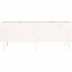 Upphöjd odlingslåda på ben i massiv furu | Storlek: 160x50x57 cm | Färg: Vit