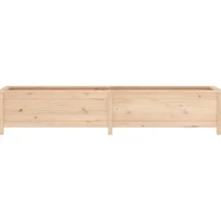 Upphöjd odlingslåda på ben i massiv furu | Storlek: 199,5x40x39 cm