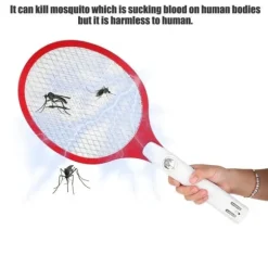 uppladdningsbar elektrisk myggsmällare, säker hushållsmyggdödare, myggfälla