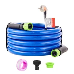 Uppvärmd vattenslang för RV 15 fot, -45℉ frostskydd, dricksvatten, hållbar design