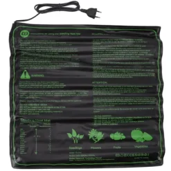 Uppvärmningsmatta för fröplantor Vattentät Varm Säker Effektiv Frövärmedyna för inomhusväxter Groning EU-kontakt 220‑240V