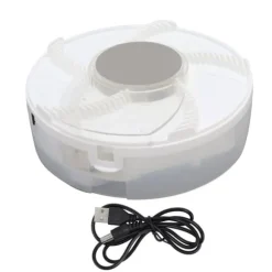 USB-driven automatisk skadedjursfällningsanordning för restaurangkök - Vit