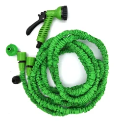 Utdragbar Vattenslang med Munstycke, 5-15 meter