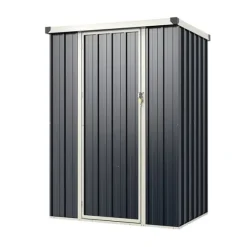 Uteförvarcmgsbod, 10×8 cm, Grå