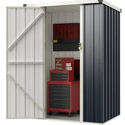 Uteförvarcmgsbod, 10×8 cm, Grå