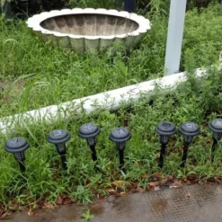 Utomhus Solar Myggdödare Lampa Elektrisk Bug Zapper Vattentät Insektsfälla Anti Mosquito Light Trädgård Gräsmatta Myggfälla