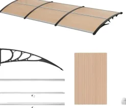 Utomhusmarkis, Hållbar ABS-ram, Mångsidig användning,Uppgraderad 270 x 99cm