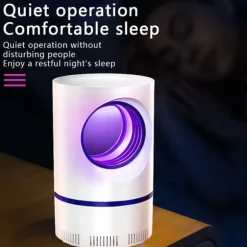 UV-attraktionsljus Mosquito Killer USB Elektrisk Bug Zapper