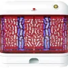 UV-insektsdödare 24 W Swissinno 1 246 001 (l x H x P) 300 x 265 x 100 mm vit, röd 1 st