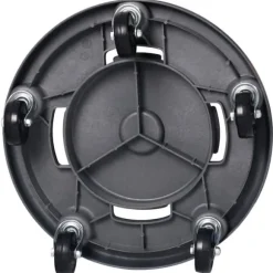 Vagnbas på hjul för en rund sopcontainer, diameter. 50 cm - Hendi 691441