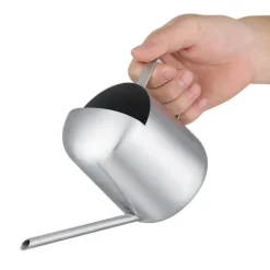 Vattenkanna i rostfritt stål för trädgårdsväxter och blommor med lång öppning (300 ml)