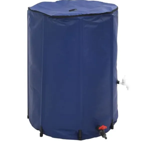 Vattentank - vidaXL - 750 L - Fällbar - PVC - Med kran