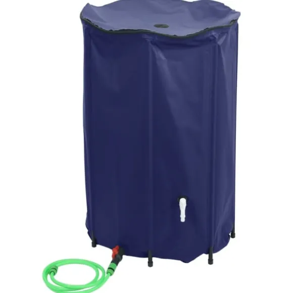Vattentank med kran vikbar 1000 L PVC