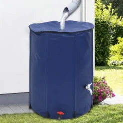 Vattentank med kran vikbar 750 L PVC