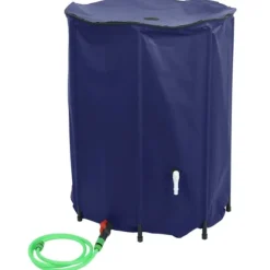 Vattentank med kran vikbar 500 L PVC