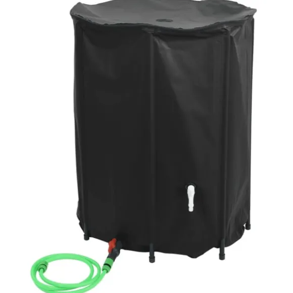 Vattentank med kran vikbar 750 L PVC